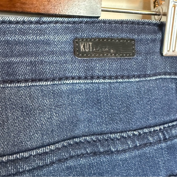 Kut from the Kloth | Baby Boot Cut High Rise Blue Jeans with Stretch | Sz 14 - Picture 10 of 13